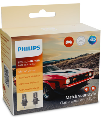 Bec, far faza lunga 11342U2510C2 PHILIPS