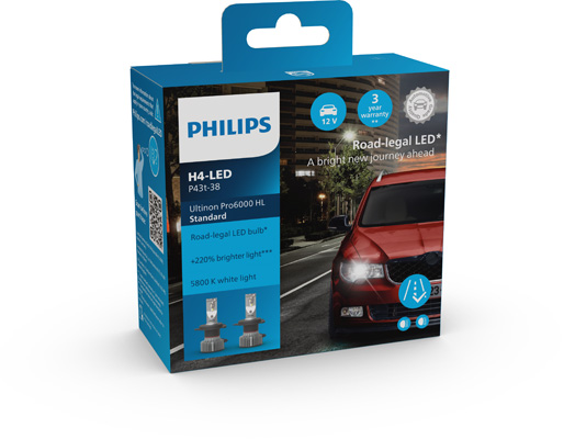 Bec, far faza lunga 11342U60SX2 PHILIPS
