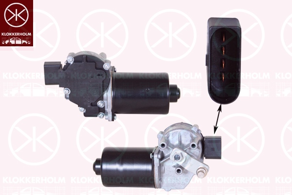 Motor stergator 00183270 KLOKKERHOLM