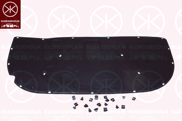 Material amortizare zgomot, nisa motor 00192850 KLOKKERHOLM