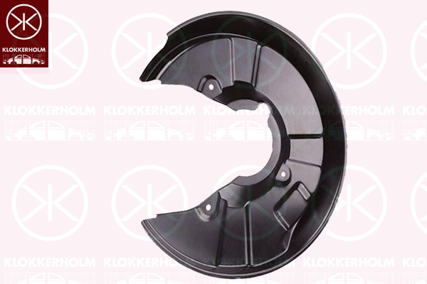 Protectie stropire,disc frana 0028877 KLOKKERHOLM