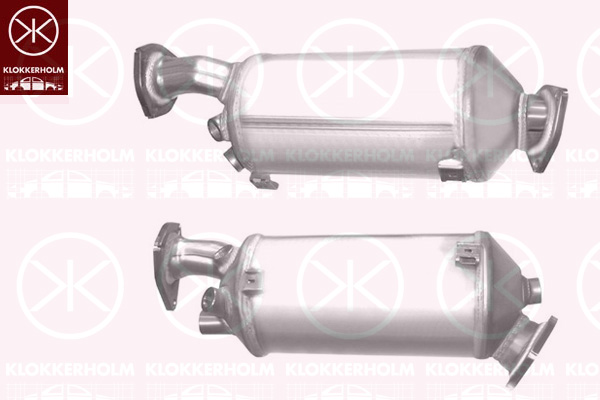 Filtru funingine/particule, sist.de esapament 00318600 KLOKKERHOLM