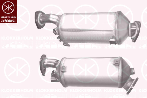 Filtru funingine/particule, sist.de esapament 00318601 KLOKKERHOLM