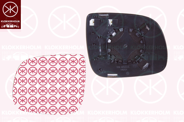Sticla oglinda, oglinda retrovizoare exterioara 00401061 KLOKKERHOLM