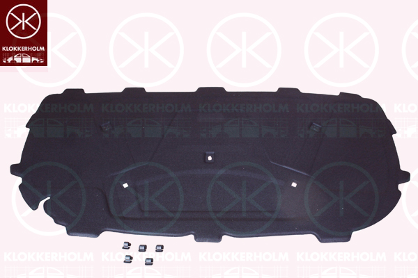 Material amortizare zgomot, nisa motor 00432850 KLOKKERHOLM