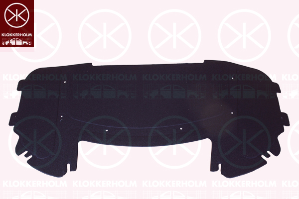 Material amortizare zgomot, nisa motor 00622850 KLOKKERHOLM