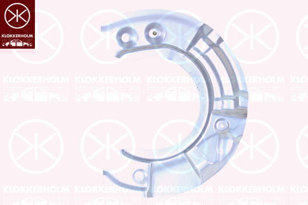 Protectie stropire,disc frana 0067378 KLOKKERHOLM