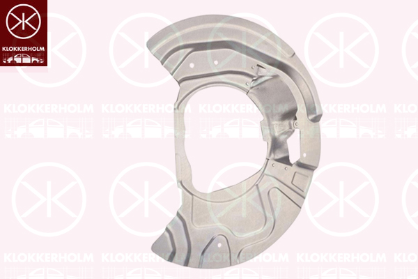 Protectie stropire,disc frana 0097377 KLOKKERHOLM