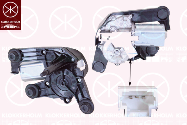 Motor stergator 05417170 KLOKKERHOLM