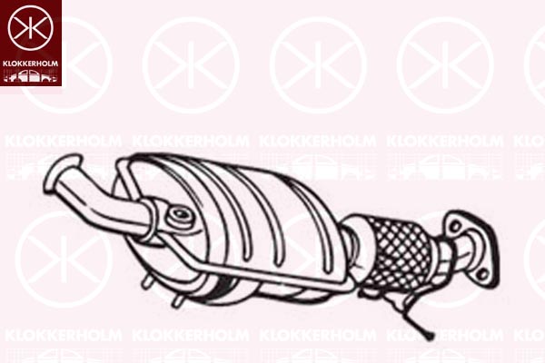 Catalizator 090-183 KLOKKERHOLM