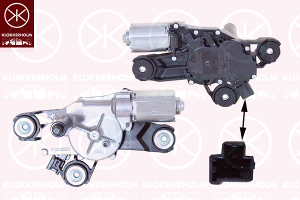 Motor stergator 25567170 KLOKKERHOLM