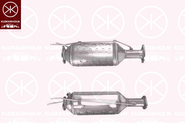 Filtru funingine/particule, sist.de esapament 25568601 KLOKKERHOLM