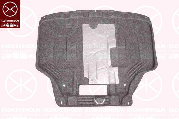 Acoperire motor 2565795 KLOKKERHOLM