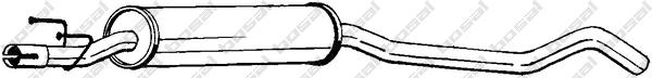 Toba esapamet intermediara 281-541 KLOKKERHOLM