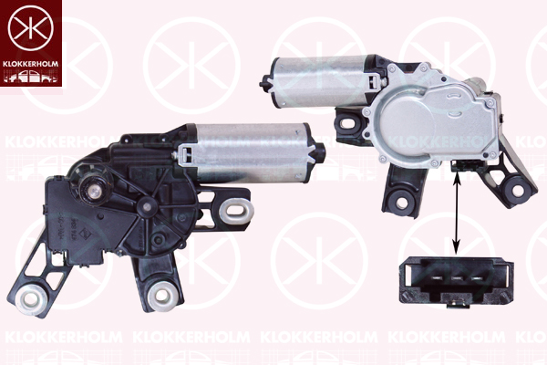 Motor stergator 35057170 KLOKKERHOLM
