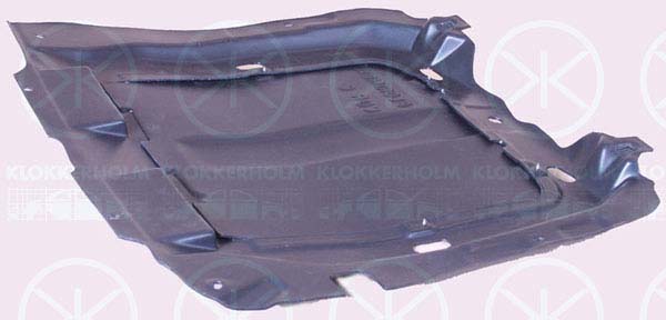 Acoperire motor 5023795 KLOKKERHOLM