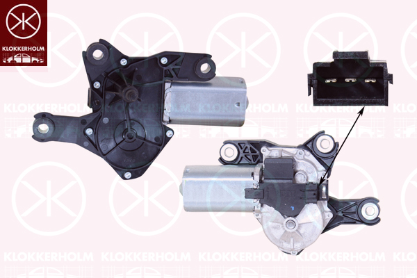 Motor stergator 50627170 KLOKKERHOLM