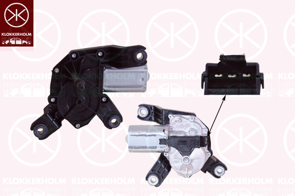 Motor stergator 50637170 KLOKKERHOLM