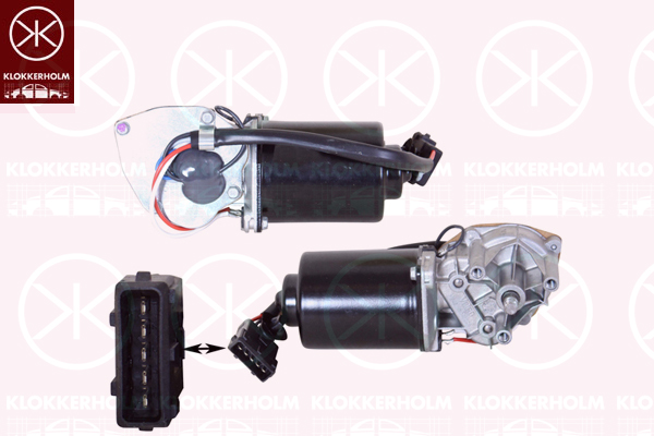 Motor stergator 55133270 KLOKKERHOLM