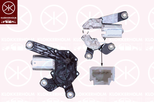Motor stergator 55517170 KLOKKERHOLM