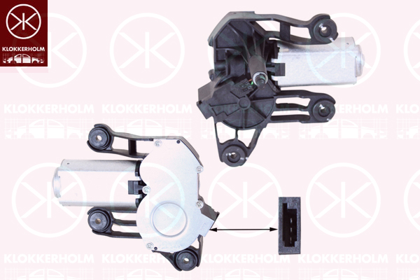 Motor stergator 55537170 KLOKKERHOLM