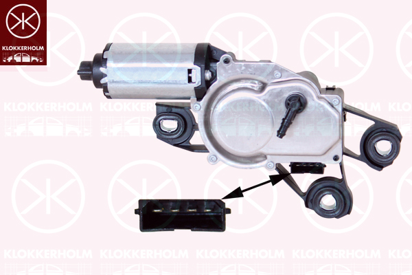 Motor stergator 66217173 KLOKKERHOLM