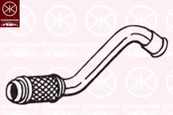 Racord evacuare 700-227 KLOKKERHOLM