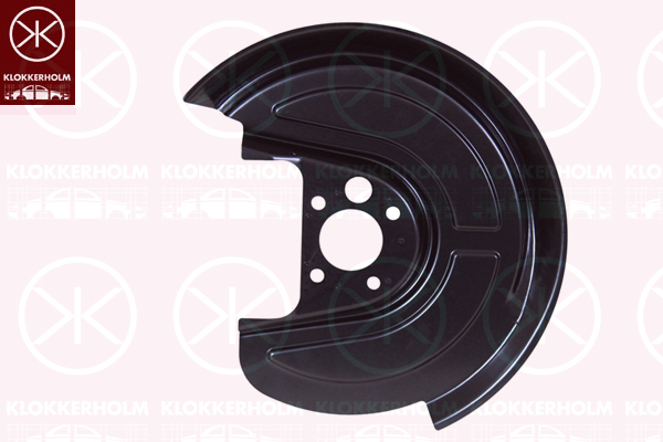 Protectie stropire,disc frana 9523876 KLOKKERHOLM