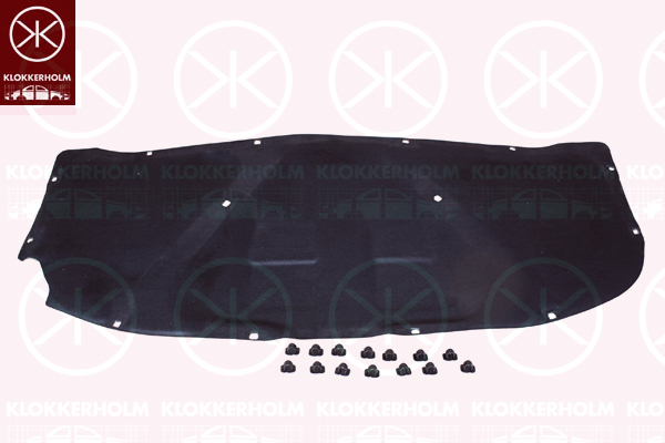 Material amortizare zgomot, nisa motor 95402851 KLOKKERHOLM