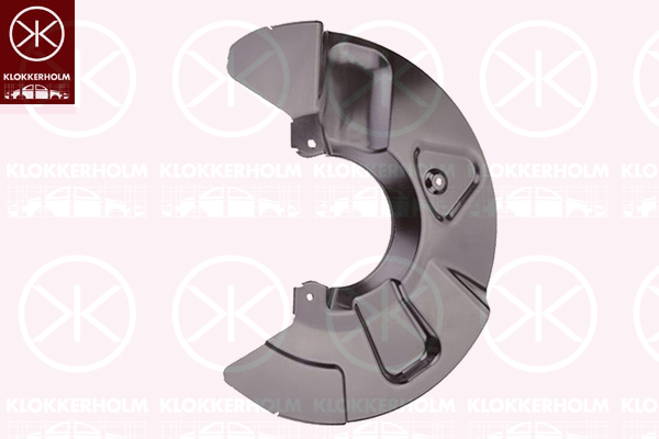 Protectie stropire,disc frana 9568375 KLOKKERHOLM