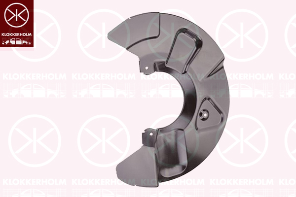 Protectie stropire,disc frana 9568376 KLOKKERHOLM