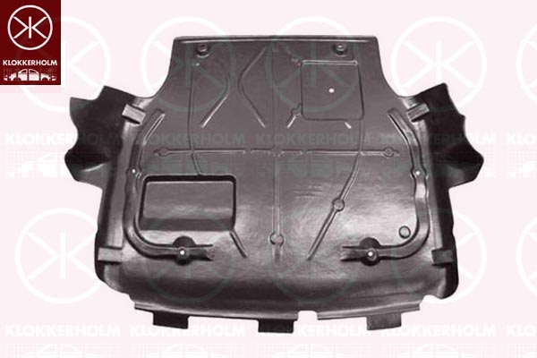 Acoperire motor 9568797 KLOKKERHOLM
