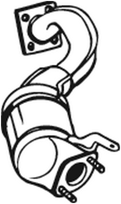 Catalizator 090-175 KLOKKERHOLM