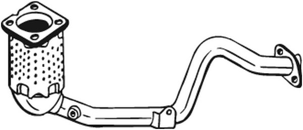 Catalizator 090-521 KLOKKERHOLM