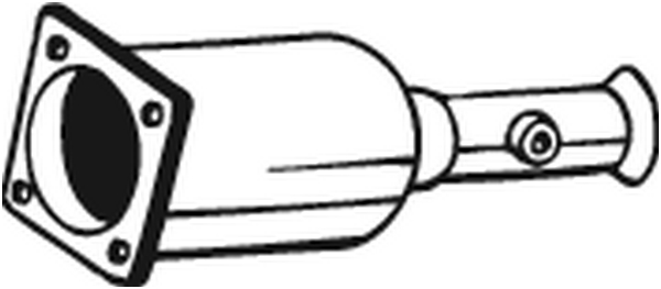 Filtru funingine/particule, sist.de esapament 097-101 KLOKKERHOLM