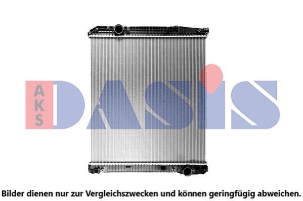 Radiator, racire motor 132080SXV AKS DASIS