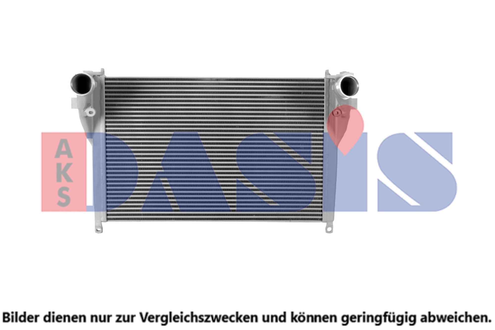 Intercooler, compresor 137024N AKS DASIS