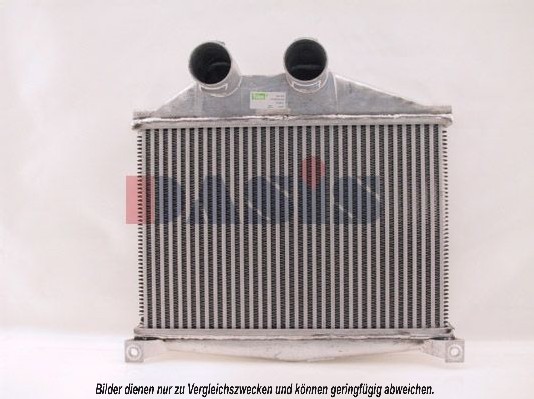 Intercooler, compresor 137130N AKS DASIS