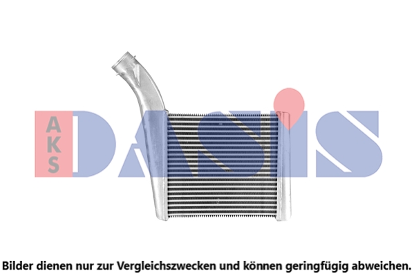 Intercooler, compresor 137160X AKS DASIS