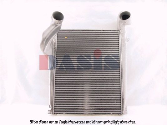 Intercooler, compresor 137240N AKS DASIS