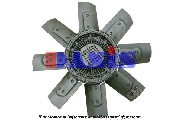 Ventilator, radiator 138020N AKS DASIS