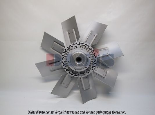Ventilator, radiator 138070T AKS DASIS