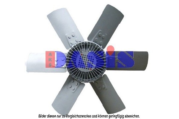 Ventilator, radiator 138090T AKS DASIS