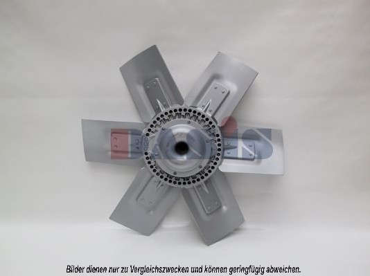 Ventilator, radiator 138150N AKS DASIS