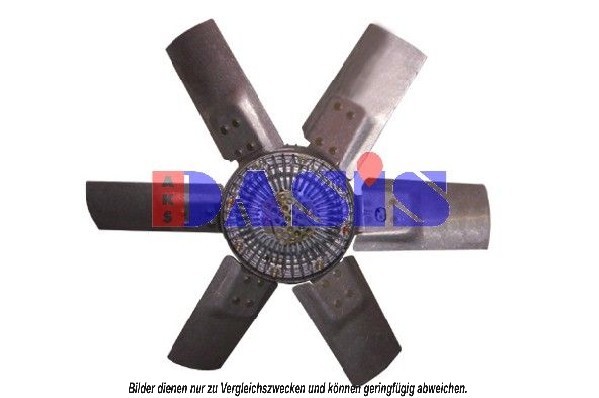 Ventilator, radiator 138320T AKS DASIS