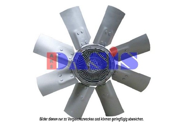 Ventilator, radiator 138340N AKS DASIS