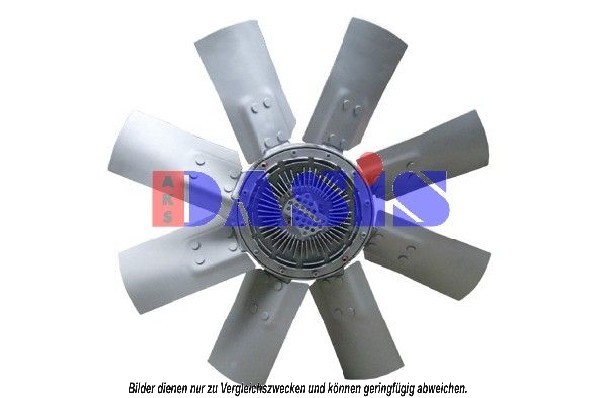 Ventilator, radiator 138340T AKS DASIS