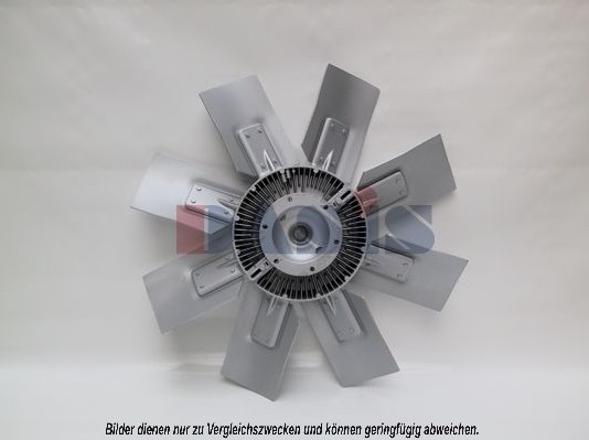 Ventilator, radiator 138400N AKS DASIS