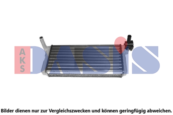 Schimbator caldura, incalzire habitaclu 139280N AKS DASIS