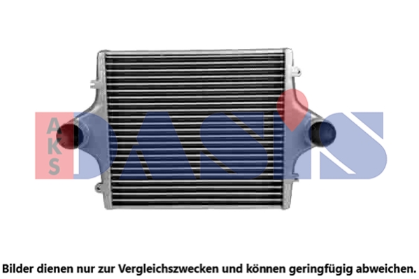 Intercooler, compresor 267280N AKS DASIS